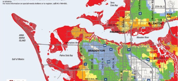 manatee flood zone map